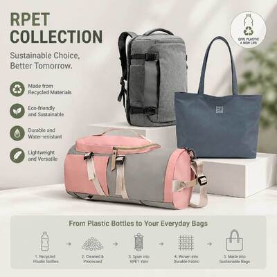 1000D rPET Oxford Fabric | 900D Grid Weave Recycled Polyester | Heavy Duty B2B Supplier