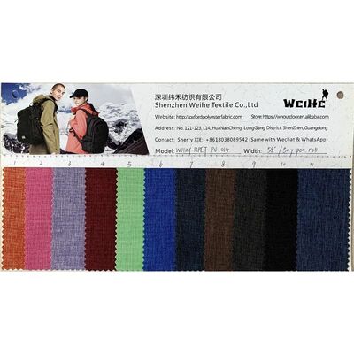 rPET Lightweight Brushed Fabric | Soft Recycled Polyester Oxford | Wholesale Supplier